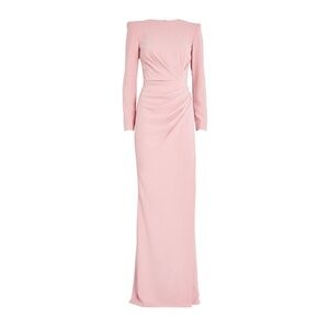 ZUHAIR MURAD
Cady Draped Long Sleeved Maxi Dress